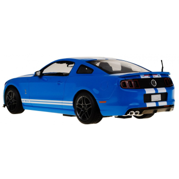 Ford Shelby Mustang GT500 niebieski RASTAR model 1:14 Zdalnie sterowane auto + pilot